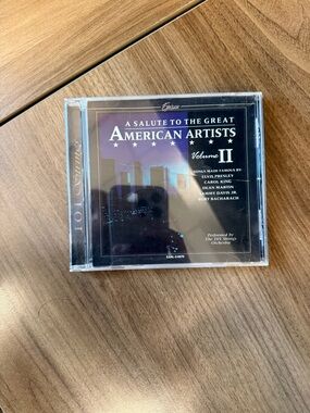 A Salute to the Great American Artists Volume II CD - Black & Purple Cover